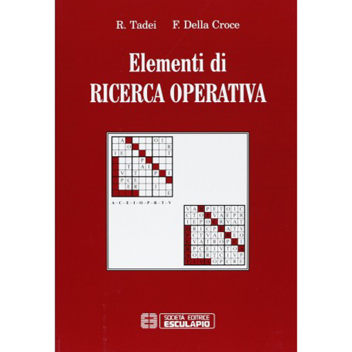 ELEMENTI DI RICERCA OPERATIVA Levrotto & Bella Libreria Editrice